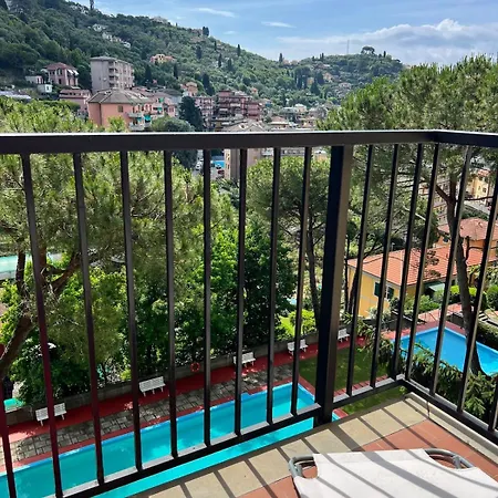 Vip With Swimming Pool Apartment Rapallo
